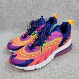 Nike Air Max 270 Shoes Mens 11 React Eng Laser Crimson Laser Orange Sneakers